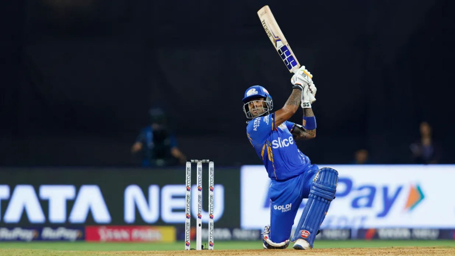 Suryakumar Yadav in action (Credits: IPL)
